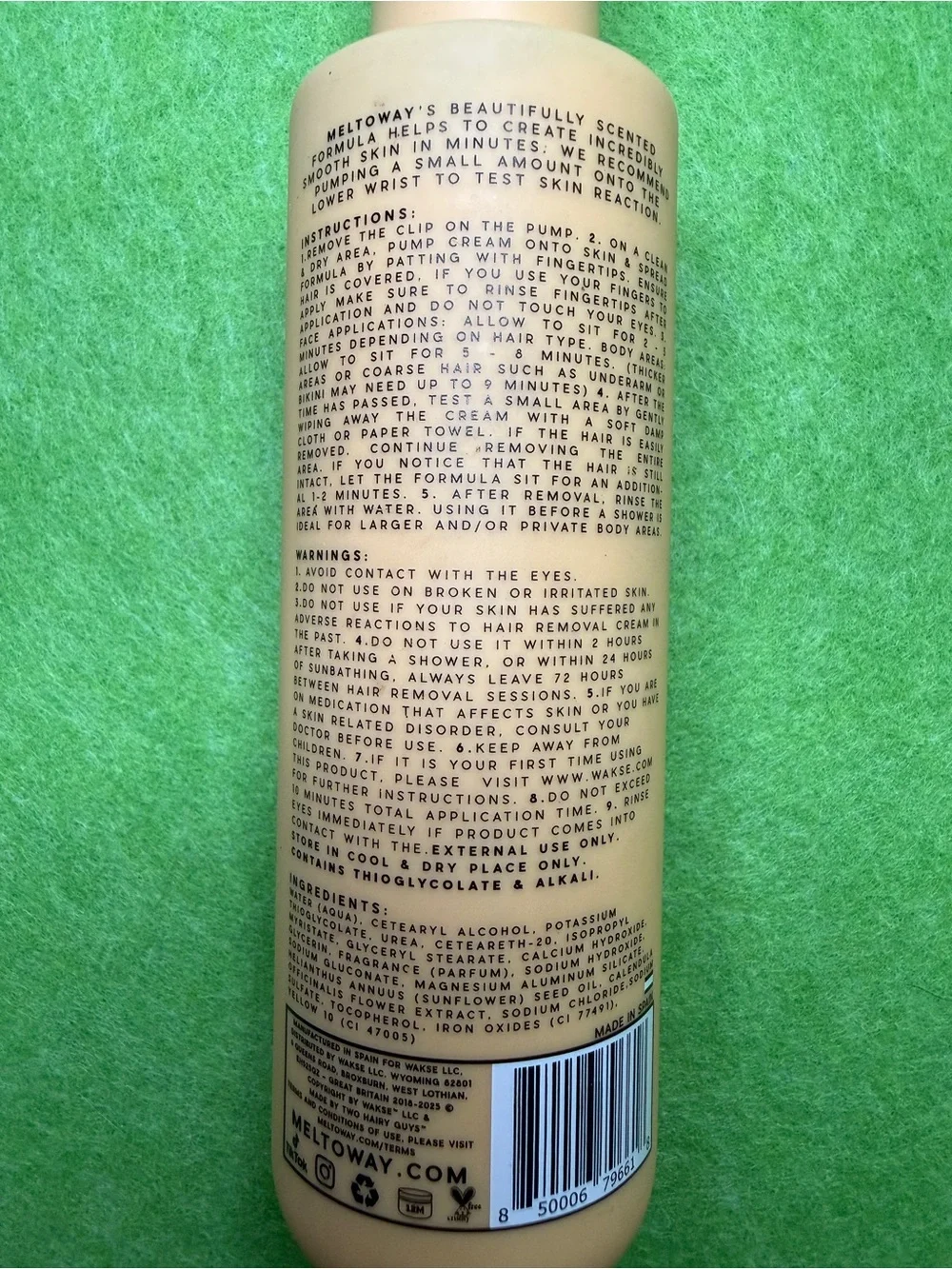 Mango Magic Hair Dissolving Cream — Peach